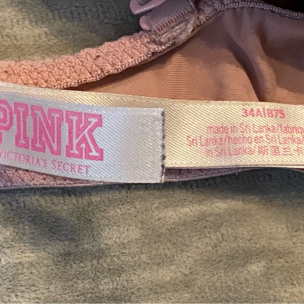 PINK |3 Bra Bundle | Size 34A | Underwire| Padded| Multi Color| - Picture 14 of 14